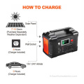 Alimentation d'urgence de la station électrique portable